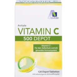 VITAMIN C 500 mg Depot Tabletten 120 Stück