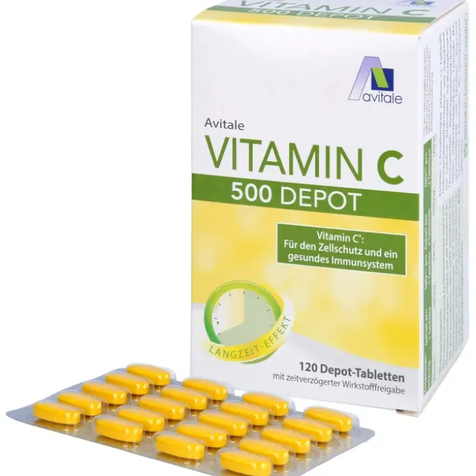 VITAMIN C 500 mg Depot Tabletten 120 Stück