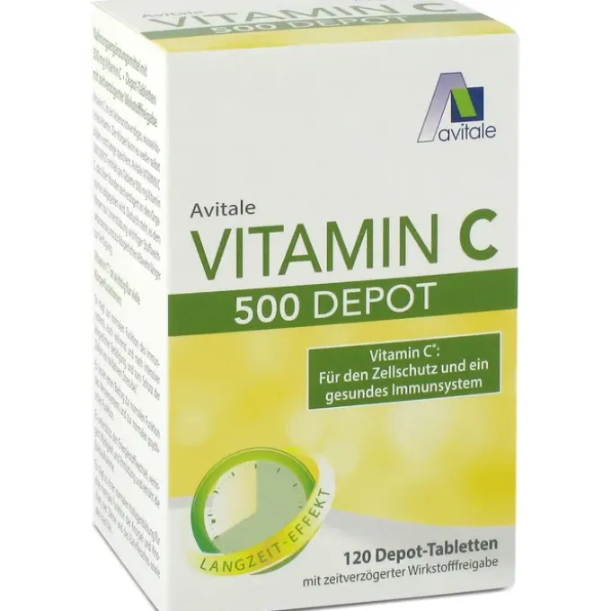 VITAMIN C 500 mg Depot Tabletten 120 Stück
