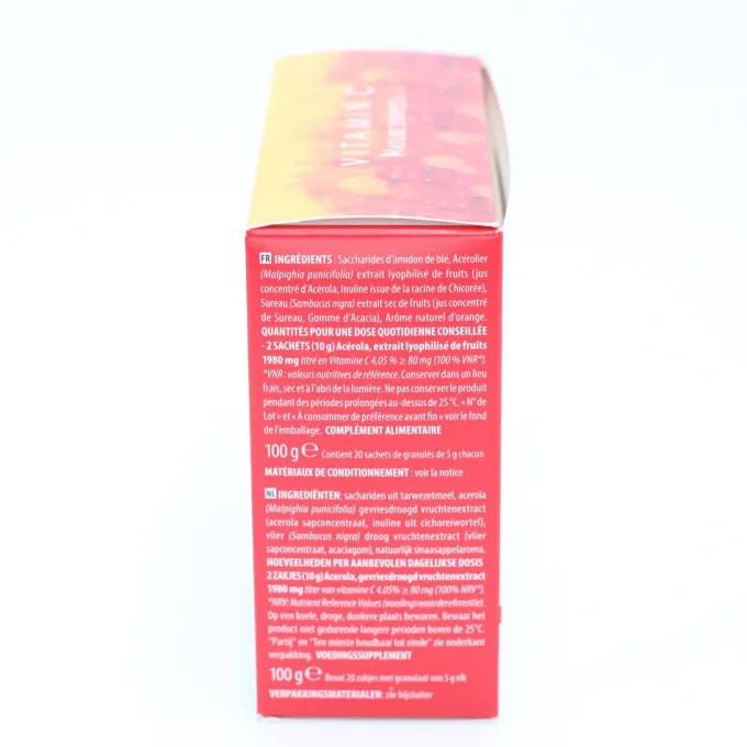 VITAMIN C NATURCOMPLEX Granulat 20X5 g