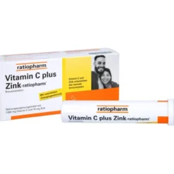 VITAMIN C PLUS Zink-ratiopharm Brausetabletten 40 Stück