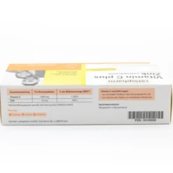 VITAMIN C PLUS Zink-ratiopharm Brausetabletten 40 Stück