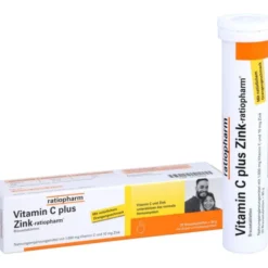VITAMIN C PLUS Zink-ratiopharm Brausetabletten 20 Stück