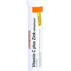 VITAMIN C PLUS Zink-ratiopharm Brausetabletten 20 Stück
