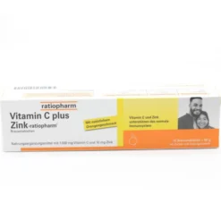 VITAMIN C PLUS Zink-ratiopharm Brausetabletten 20 Stück