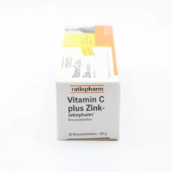 VITAMIN C PLUS Zink-ratiopharm Brausetabletten 20 Stück