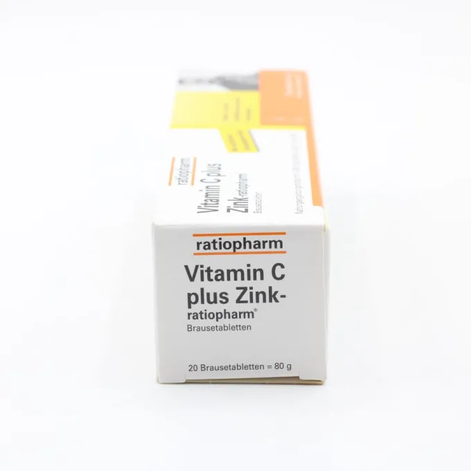 VITAMIN C PLUS Zink-ratiopharm Brausetabletten 20 Stück