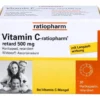 VITAMIN C-RATIOPHARM retard 500 mg Kapseln 30 St