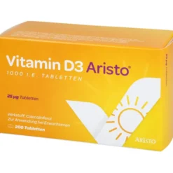 VITAMIN D3 ARISTO 1000 I.E. Tabletten 200 St