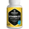 VITAMIN D3 1000 I.E. daily vegetarisch Tabletten 200 Stück