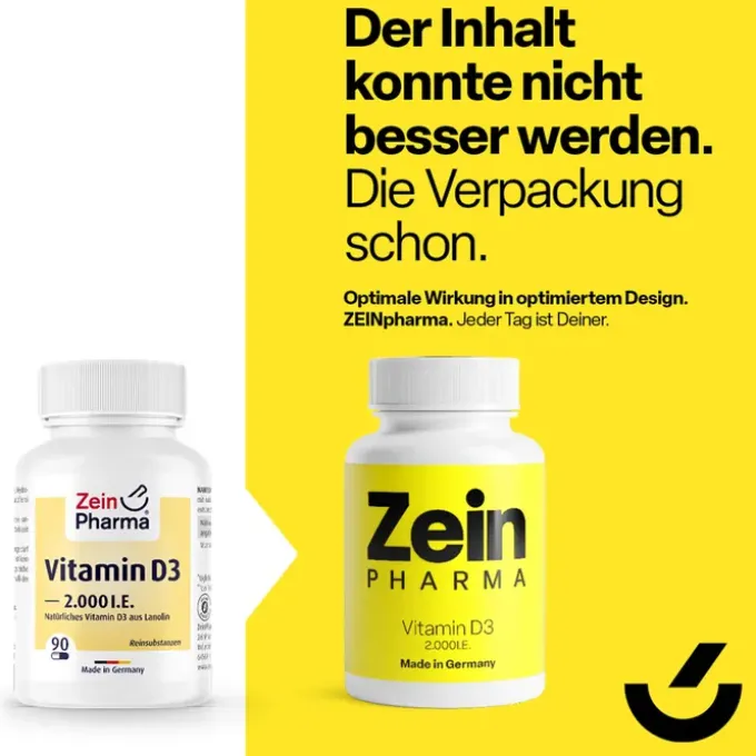 VITAMIN D3 2000 I.E. Kapseln 90 Stück
