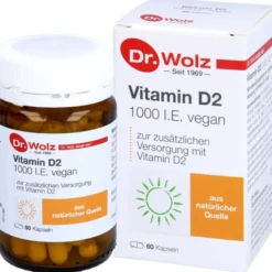 VITAMIN D2 1000 I.E. vegan Kapseln 60 Stück