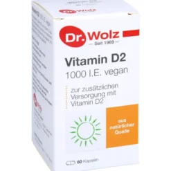 VITAMIN D2 1000 I.E. vegan Kapseln 60 Stück