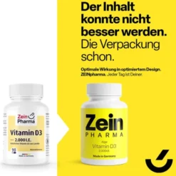 VITAMIN D3 2000 I.E. vegan Kapseln 120 Stück