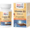 VITAMIN D3 5000 I.E. Wochendepot Kapseln 90 Stück