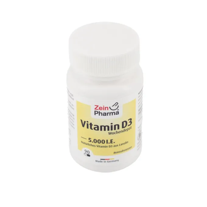 VITAMIN D3 5000 I.E. Wochendepot Kapseln 90 Stück