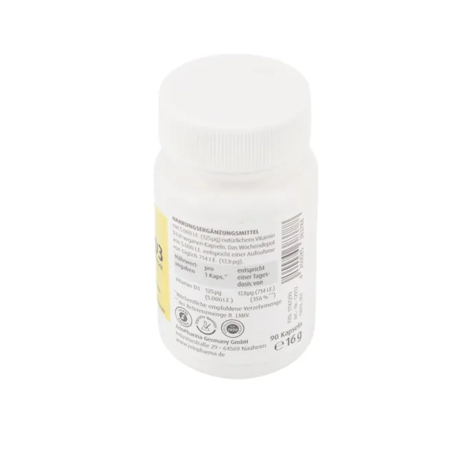 VITAMIN D3 5000 I.E. Wochendepot Kapseln 90 Stück