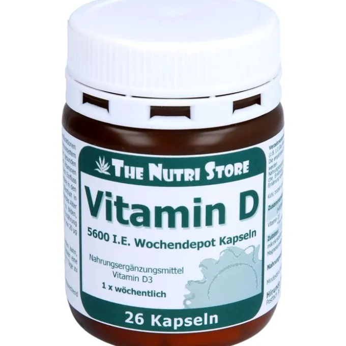 VITAMIN D 5600 I.E. Wochendepot Kapseln 26 Stück