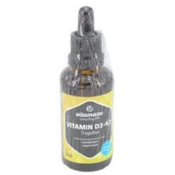 VITAMIN D3 K2 1000 I.E./10 μg hochdosiert Tropfen 50 ml