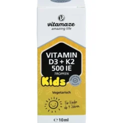 VITAMIN D3 K2 500 I.E. Kinder Tropfen 10 ml