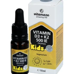 VITAMIN D3 K2 500 I.E. Kinder Tropfen 10 ml