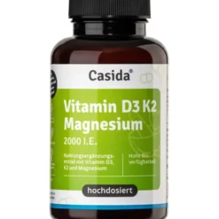 VITAMIN D3 K2 Magnesium 2000 I.E. Kapseln 90 Stück  à 0,77 g