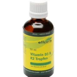 VITAMIN D3 & K2 Tropfen 1000 I.E./20 μg je Tropfen 50 ml