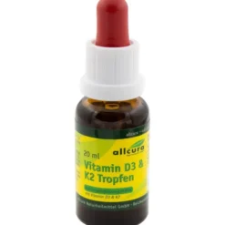 VITAMIN D3 & K2 Tropfen 1000 I.E./20 μg je Tropfen 20 ml