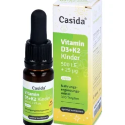 VITAMIN D3 K2 Tropfen Kinder vegan 10 ml