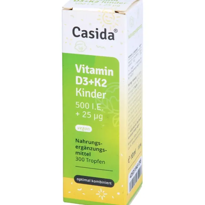 VITAMIN D3 K2 Tropfen Kinder vegan 10 ml