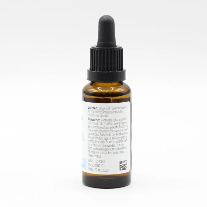 VITAMIN D3 ÖL Tropfen zum Einnehmen 30 ml