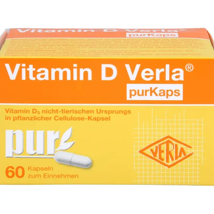 VITAMIN D VERLA purKaps 60 Stück