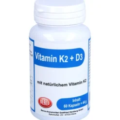 VITAMIN K2+D3 Berco Kapseln 60 Stück
