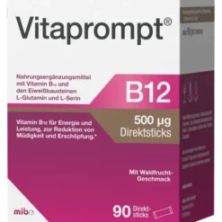 VITAPROMPT B12 500 μg Direktsticks 90 Stück