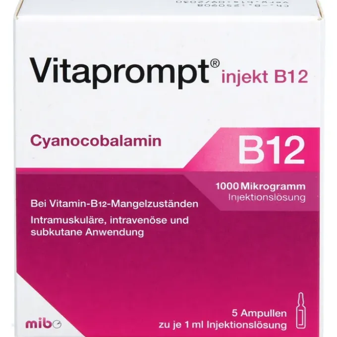 VITAPROMPT injekt B12 1000 μg Injektionslösung 5X1 ml
