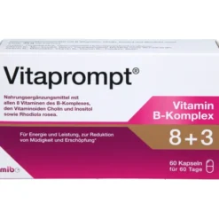VITAPROMPT Vitamin B-Komplex 8+3 Kapseln 60 Stück