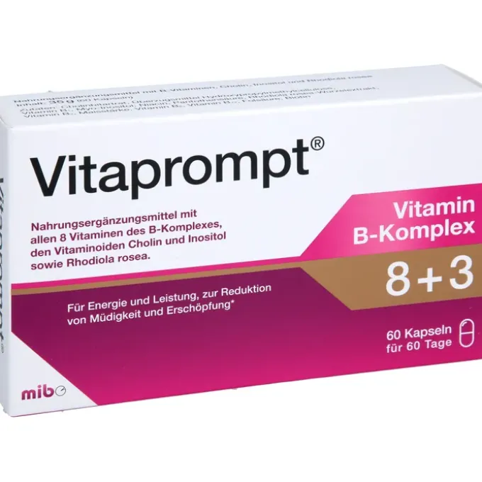 VITAPROMPT Vitamin B-Komplex 8+3 Kapseln 60 Stück