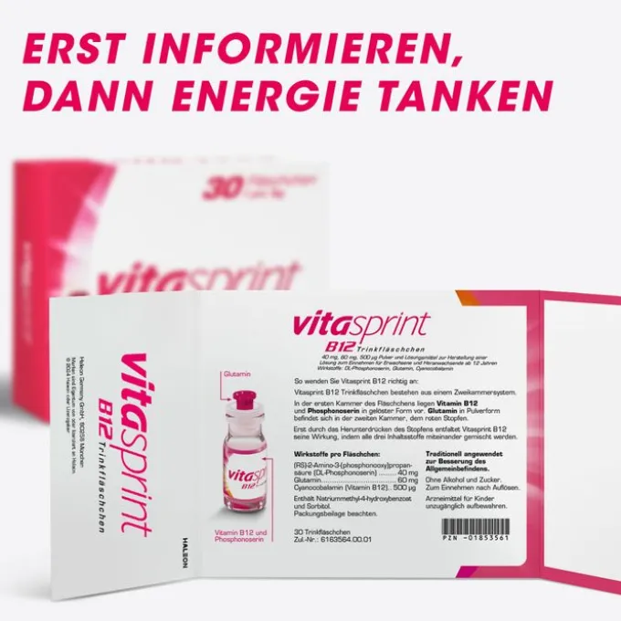 VITASPRINT B12 Trinkfläschchen 10 St