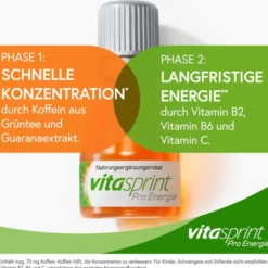 VITASPRINT Pro Energie Trinkfläschchen 24 Stück
