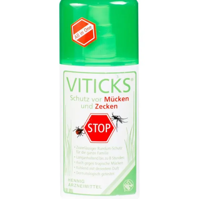 VITICKS Schutz vor Mücken u.Zecken Sprühflasche 100 ml