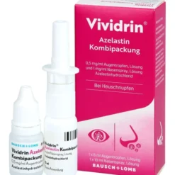 VIVIDRIN Azelastin Kombi.0,5 mg/ml ATR+1 mg/ml NAS 1 P