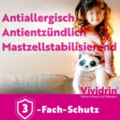 VIVIDRIN Azelastin 0,5 mg/ml Augentropfen 6 ml