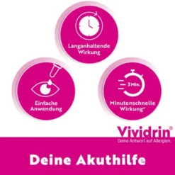VIVIDRIN Azelastin 0,5 mg/ml Augentropfen 6 ml