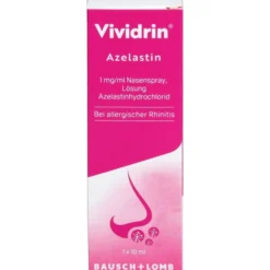 VIVIDRIN Azelastin 1 mg/ml Nasenspray Lösung 10 ml