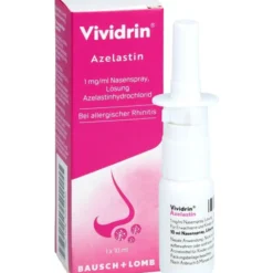 VIVIDRIN Azelastin 1 mg/ml Nasenspray Lösung 10 ml