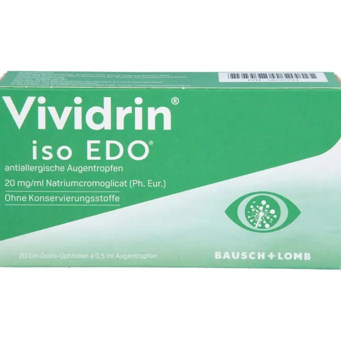 VIVIDRIN iso EDO antiallergische Augentropfen 10 ml
