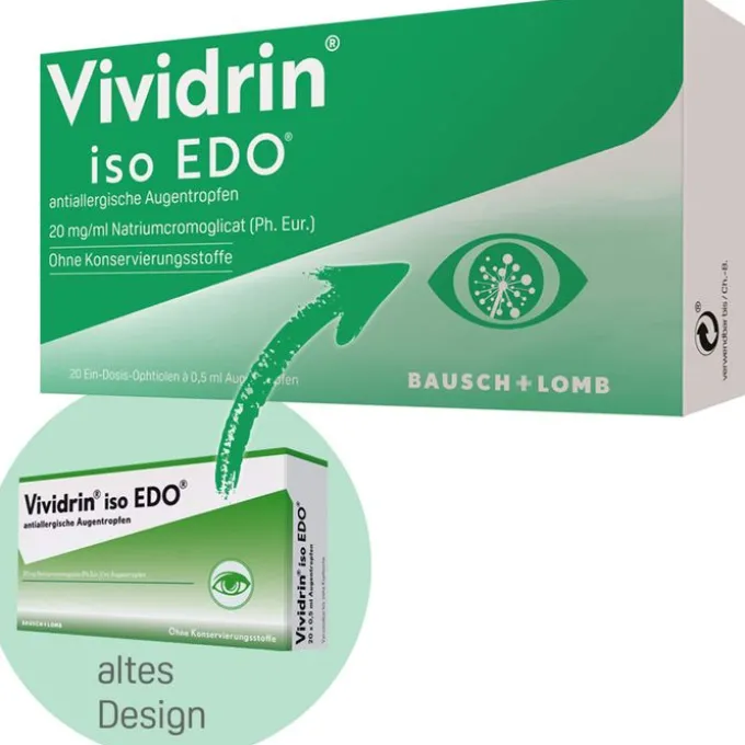 VIVIDRIN iso EDO antiallergische Augentropfen 10 ml