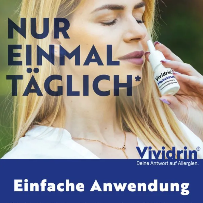 VIVIDRIN Mometason Heuschn.Nspr.50μg/Sp. 60SprSt. 10 g