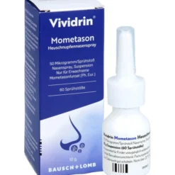 VIVIDRIN Mometason Heuschn.Nspr.50μg/Sp. 60SprSt. 10 g