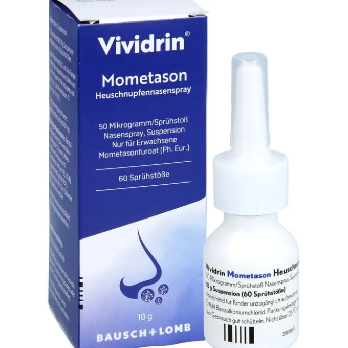 VIVIDRIN Mometason Heuschn.Nspr.50μg/Sp. 60SprSt. 10 g